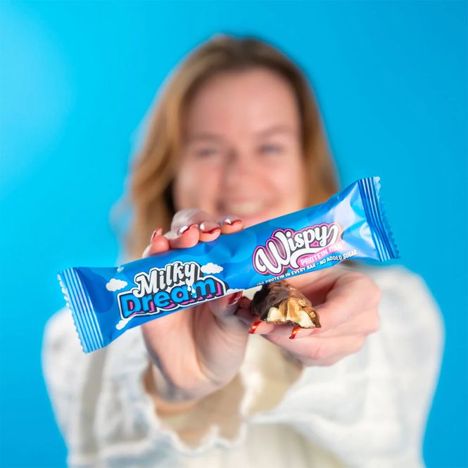 Hovedbilde Wispy Proteinbar - Milky Dream (10x55g)