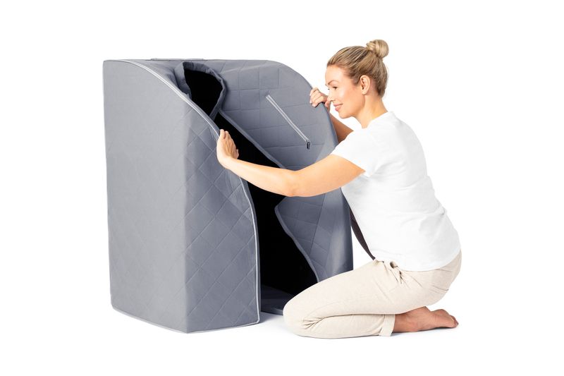 Radiant Health - Saunatelt Bamboo Basic Sports - Stone