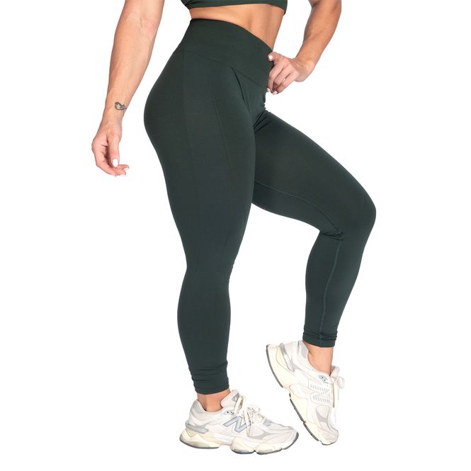 Hovedbilde Better Bodies Scrunch Leggings - Emerald Green