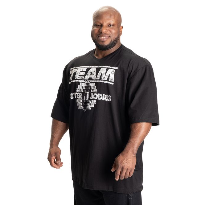 Hovedbilde Better Bodies Team Pump Cover Iron Tee - Black