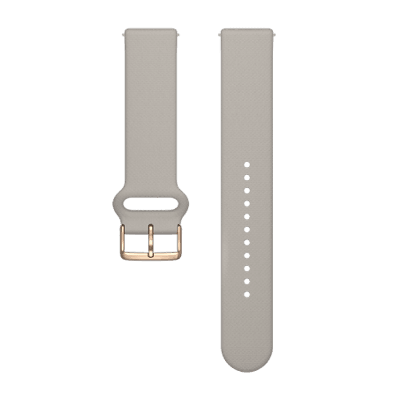 Polar Wristband Silicone 20mm Night Black S/L