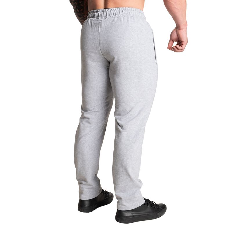 Better Bodies Graphic Standard Sweatpant - Light Grey Melange