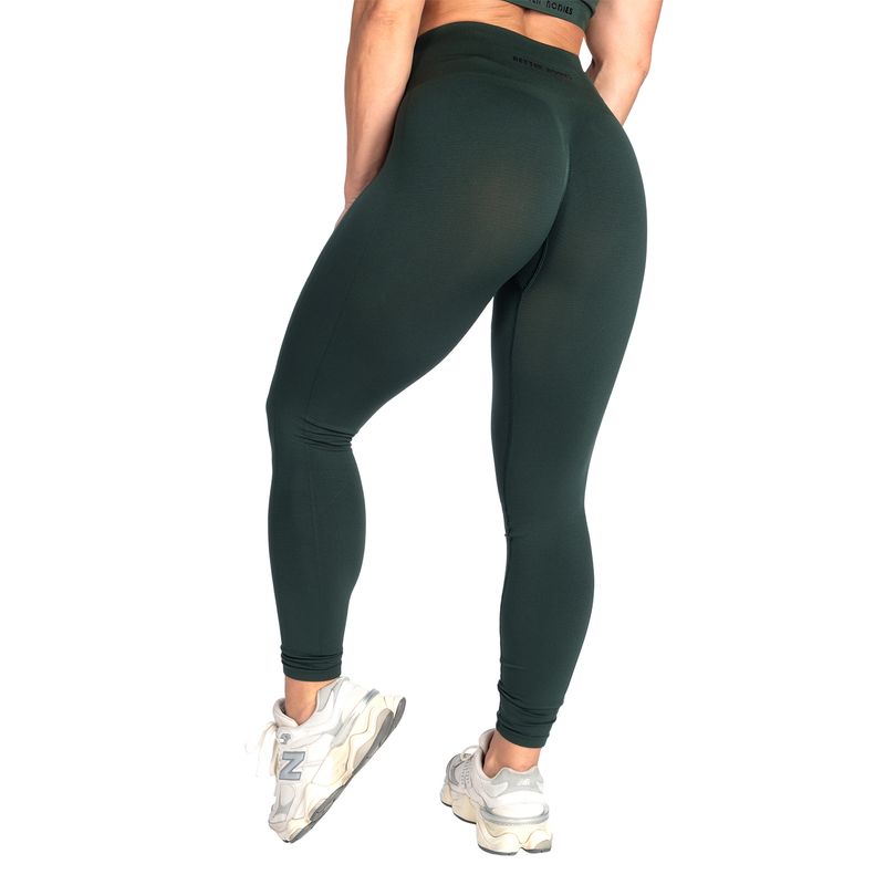 Better Bodies Scrunch Leggings - Emerald Green