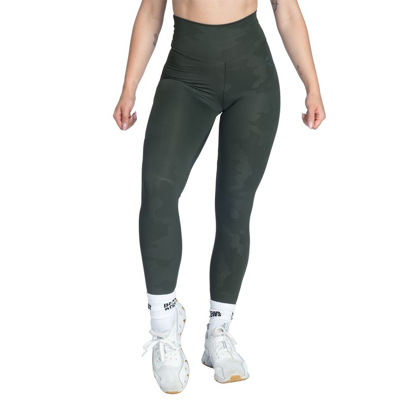 Better Bodies High Waist Leggings - Deep Forest Camo