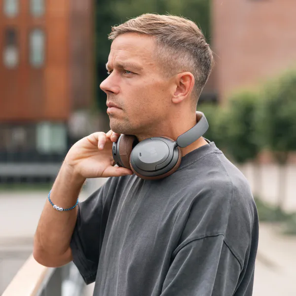 Hovedbilde Miiego - MOOVE 55 Silence - Hybrid ANC Titanium/Brown