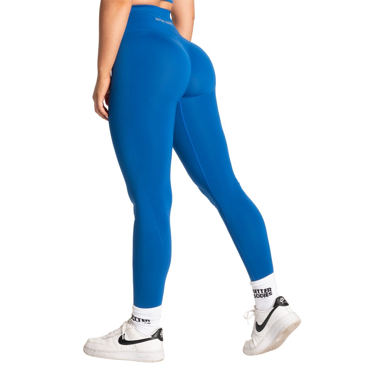 Better Bodies Scrunch Leggings - Cobalt Blue V2