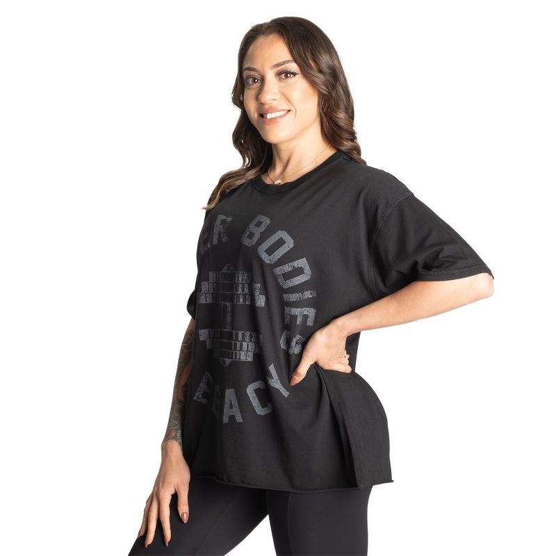 Better Bodies Legacy Oversized Tee - Washed Black