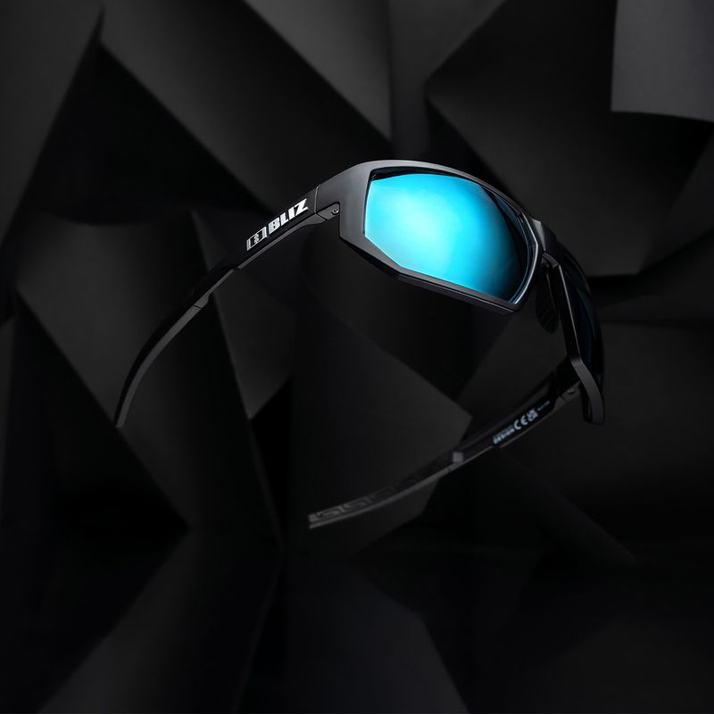 Bliz Arrow - Matt Black Brown w Blue Multi Lens