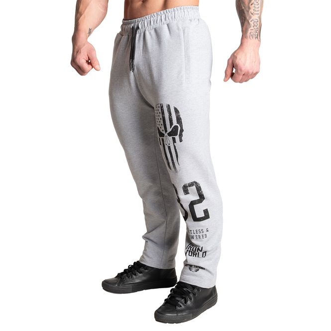 Hovedbilde Better Bodies Graphic Standard Sweatpant - Light Grey Melange