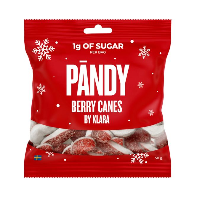Hovedbilde Pandy Candy - Berry Canes 50g