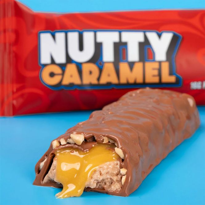 Hovedbilde Wispy Proteinbar - Nutty Caramel (10x55g)