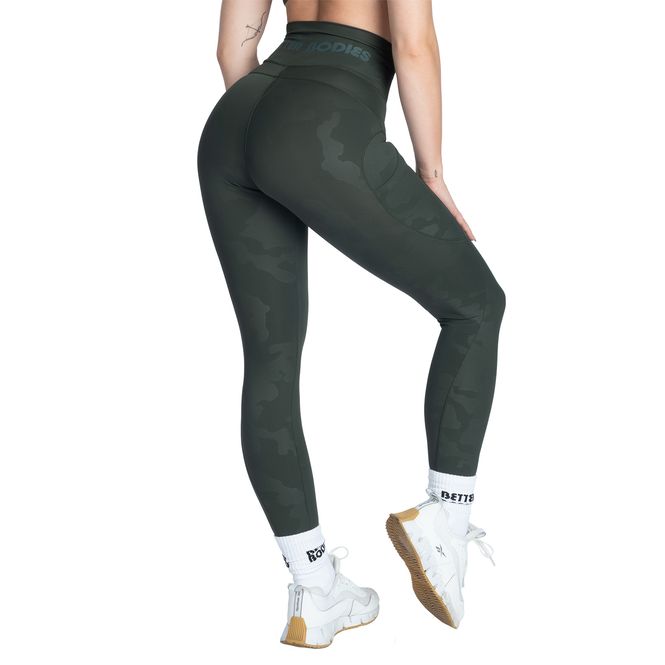 Hovedbilde Better Bodies High Waist Leggings - Deep Forest Camo