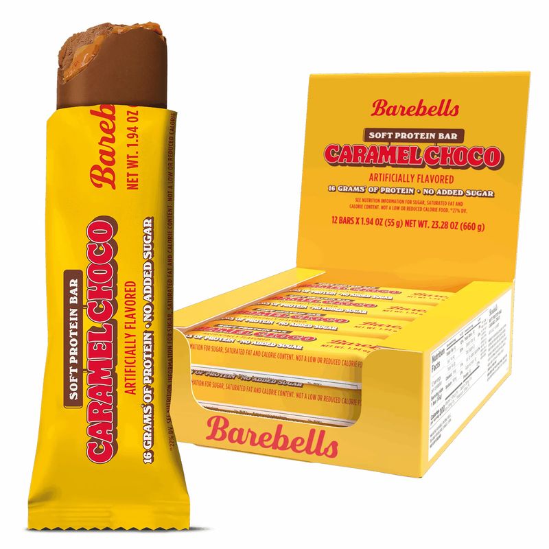 Barebells Soft Bar - Caramel Choco 55g