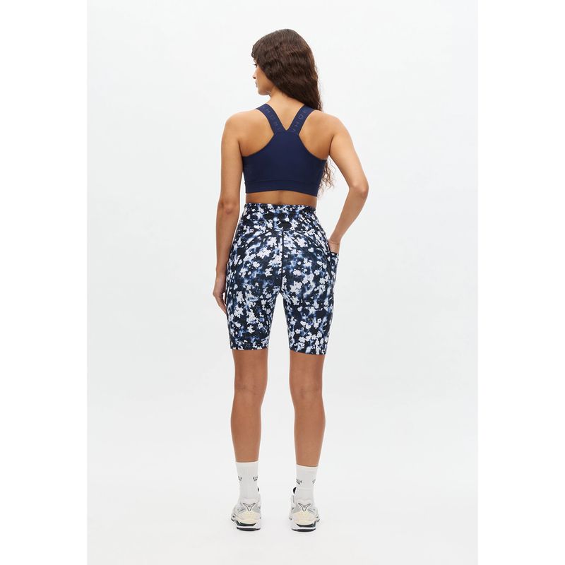 Rôhnisch - Flattering Printed Bike Tights - Indigo Bloom