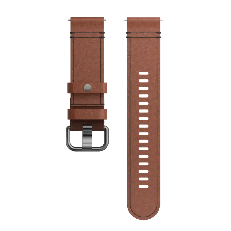 Polar Wristband Leather 22mm Bronze M-L