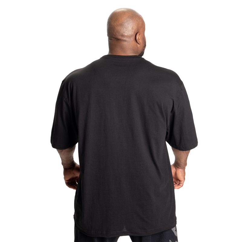 Better Bodies Team Pump Cover Iron Tee - Black