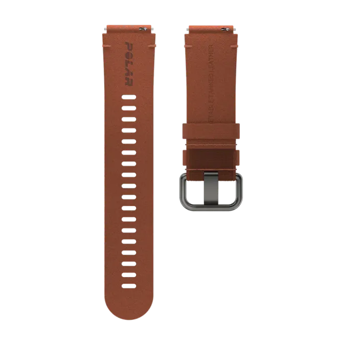 Hovedbilde Polar Leather Wristband 20mm - Bronze M/L