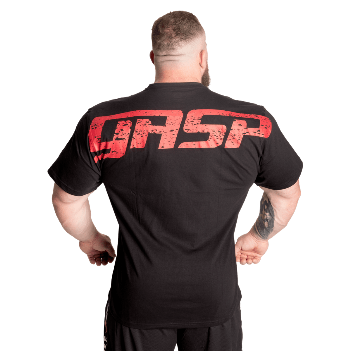 GASP Original Tee - Black/Red