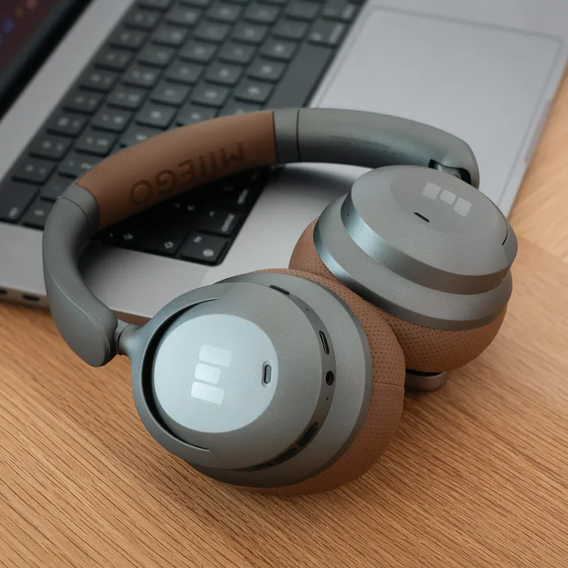 Miiego - MOOVE 55 Silence - Hybrid ANC Titanium/Brown
