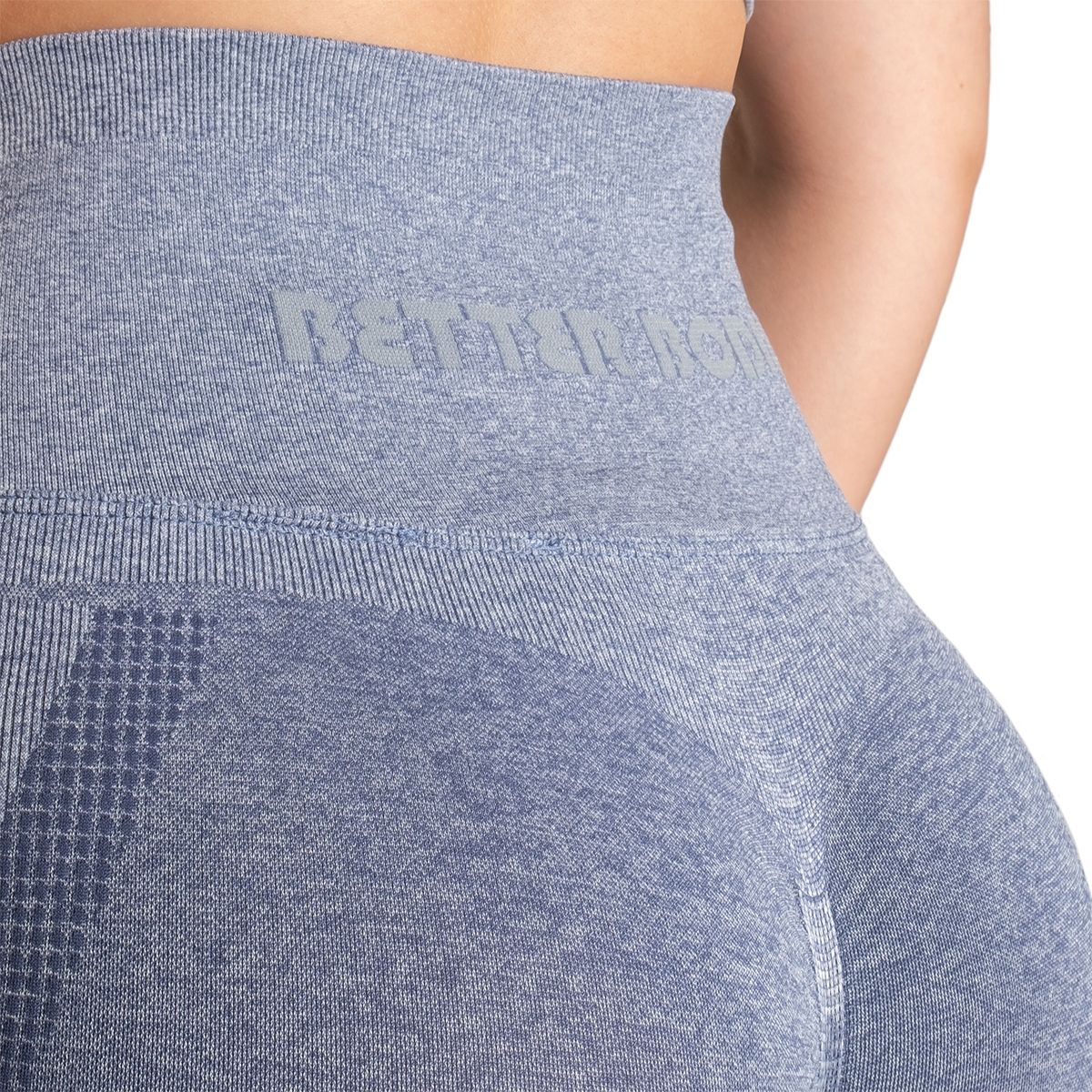 Better Bodies Curve Scrunch Leggings - Blue Melange