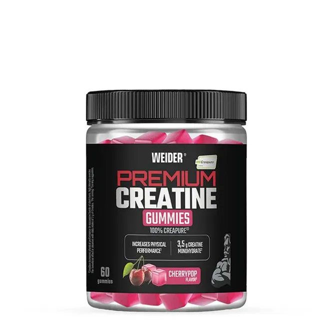 Hovedbilde Weider - Premium PureCreatine 60 gummies - Cherrypop