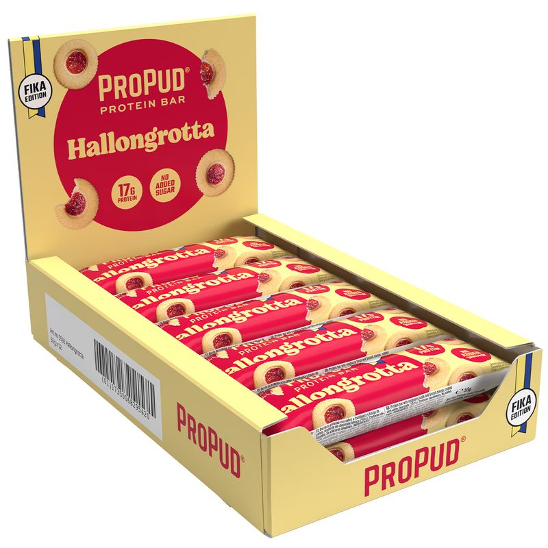 Njie - ProPud Proteinbar - Hallongrotta 55g