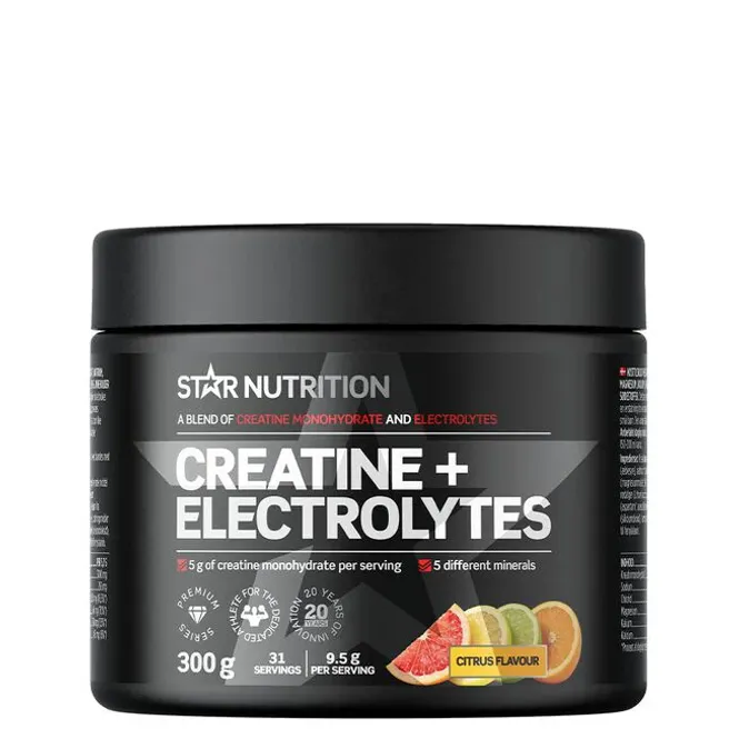 Hovedbilde Star Nutrition - Creatine + Electrolytes 300 g
