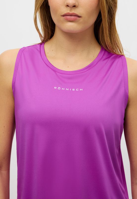 Rôhnisch - Team Logo Tank Top - Purple Cactus Flower
