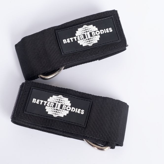 Hovedbilde Better Bodies Ankle Straps - Black 2 stk.