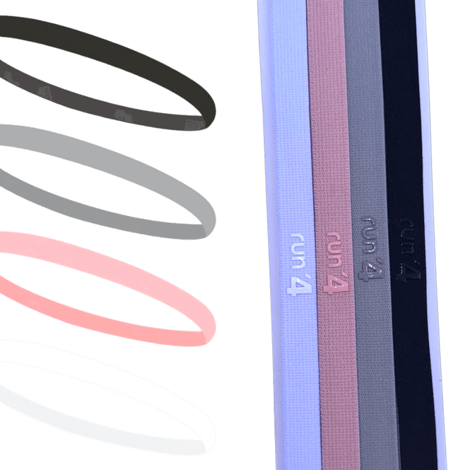 Hovedbilde Run4 - Elastiske Hårdbånd 4pk - Light Multi