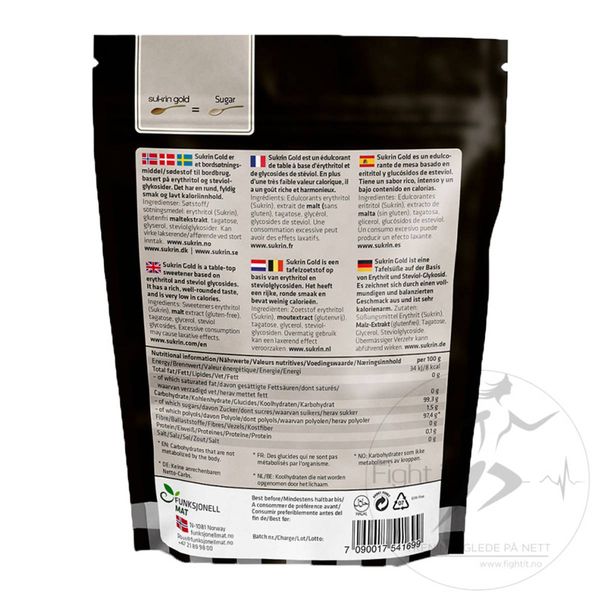 Hovedbilde Sukrin Gold (4x250g)