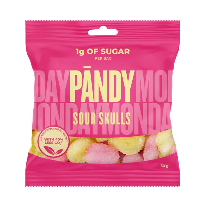 Hovedbilde Pandy Candy - Sour Skulls 50g