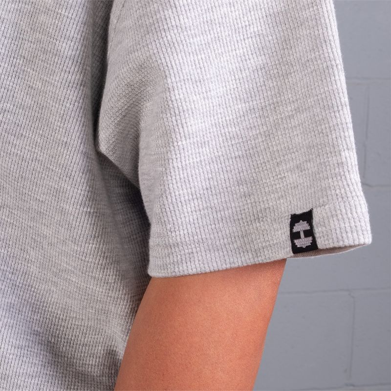 Better Bodies Legacy Thermal Oversized Tee - Grey Melange
