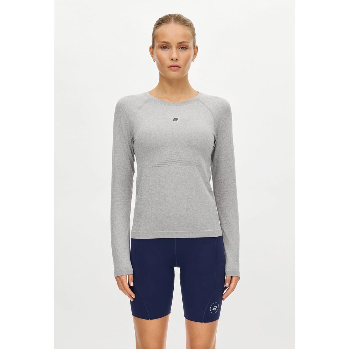 Rôhnisch - Seamless Flex Long Sleeve - Grey Melange