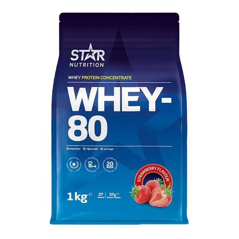 Star Nutrition Whey - Myseprotein 80 1kg
