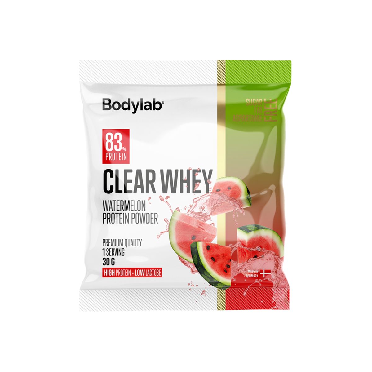 Bodylab - Clear Whey Prøvepose 30g