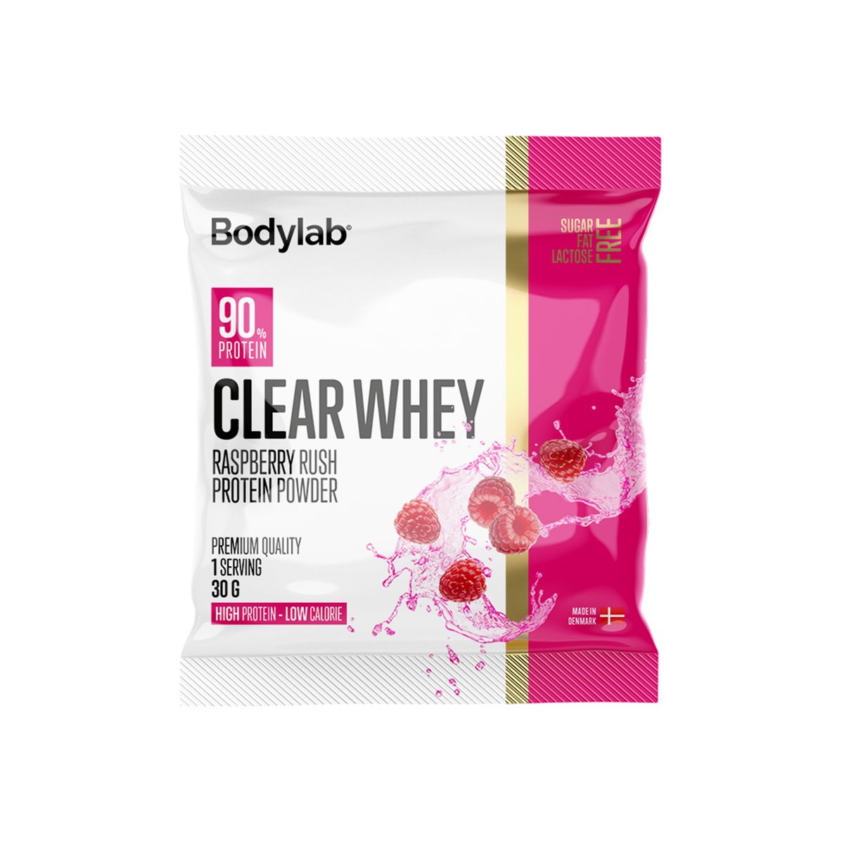 Bodylab - Clear Whey Prøvepose 30g